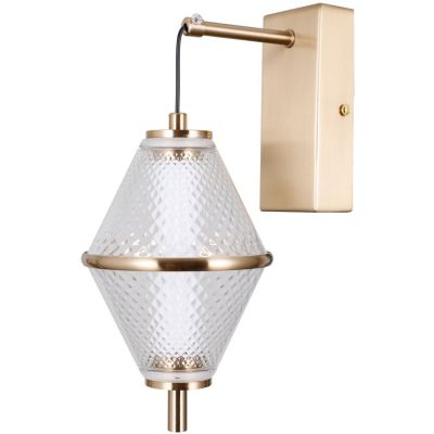 Italux Fuente kinkiet 1x5 W złoty WL-34395-1-HBR