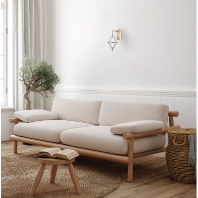 Italux Fuente kinkiet 1x5 W złoty WL-34395-1-HBR