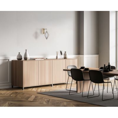 Italux Sevil kinkiet 1x5 W złoty WL-34403-1-HBR