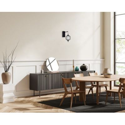 Italux Pedro kinkiet 1x4 W czarny WL-34405-1-BK