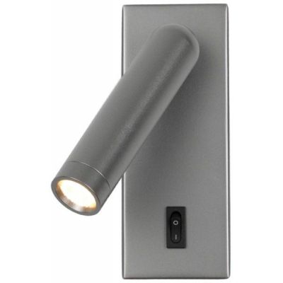 Italux Nova kinkiet 1x2,5 W szary WL-46376-1-GR