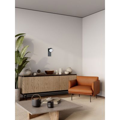 Italux Fonten kinkiet 1x1,8 W czarny WL-47380-1-BK