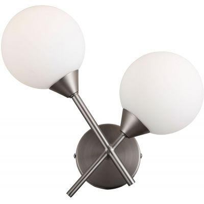 Italux Evora kinkiet 2x5 W nikiel WL-55342-2-SN