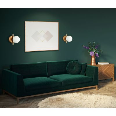 Italux Reverso kinkiet 1x25 W mosiądz WL-5622-1-BRO-W