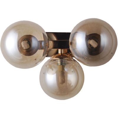 Italux Marbelio kinkiet 3x28 W złoty WL-6161-3 GO+CO