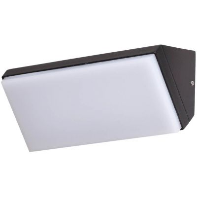 Italux Nave 3K kinkiet zewnętrzny 1x10 W czarny piaskowany OWL-7032-3K