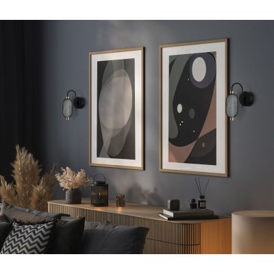 Italux Marco kinkiet 1x6 W czarny WL-84283-1-BK