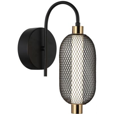 Italux Marco kinkiet 1x6 W czarny WL-84283-1-BK