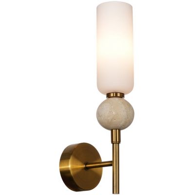 Italux Santos kinkiet 1x40 W złoty WL-95331-1-BRSS