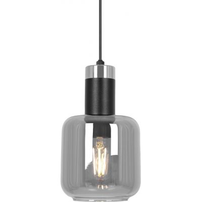 Kaja Denis lampa wisząca 1x15 W czarna-grafitowa K-5260