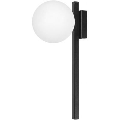 Kaja Korfu kinkiet 1x10 W biały-czarny K-5462