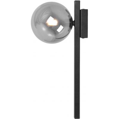 Kaja Paxi kinkiet 1x10 W czarny-grafitowy K-5467