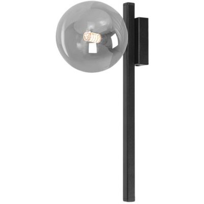 Kaja Paxi kinkiet 1x10 W czarny-grafitowy K-5467