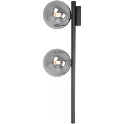 Kaja Paxi kinkiet 2x10 W czarny-grafitowy K-5468