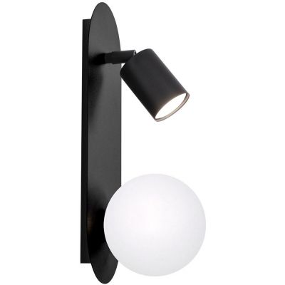 Kaja Aries kinkiet 2x10 W biały-czarny K-5480