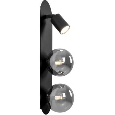 Kaja Aries kinkiet 3x10 W czarny-grafitowy K-5483