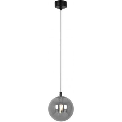 Kaja Dori lampa wisząca 1x10 W czarna-grafitowa K-5555