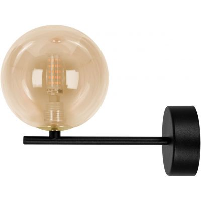 Kaja Galaxy kinkiet 1x10 W czarny-złoty-bursztynowy K-5563