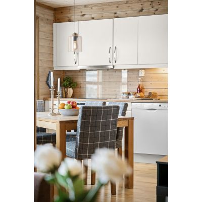 Kaja Aurelia lampa wisząca 1x15 W czarna-złota-bursztynowa K-5520