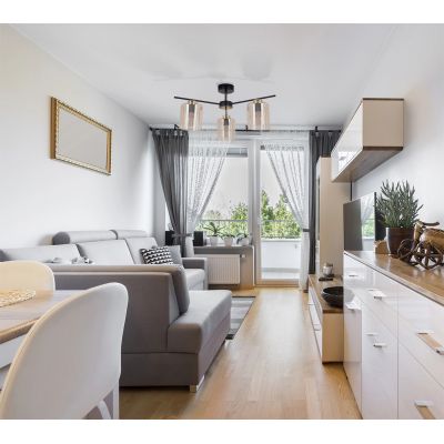 Kaja Aurelia lampa podsufitowa 3x15 W czarna-złota-bursztynowa K-5521