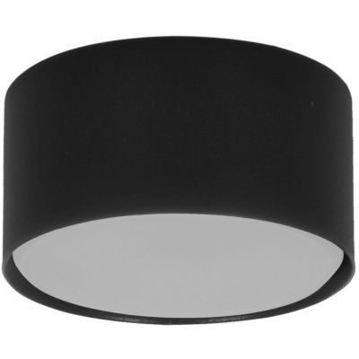 Kaja Horn lampa podsufitowa 1x10 W czarna K-5470