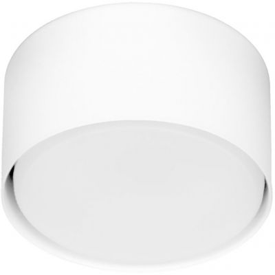 Kaja Horn lampa podsufitowa 1x10 W biała K-5471