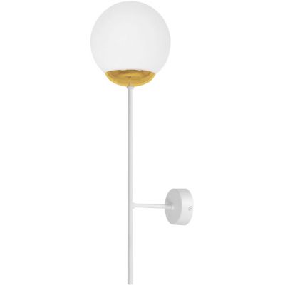 Kaja Elmo kinkiet 1x10 W biały-złoty K-5316