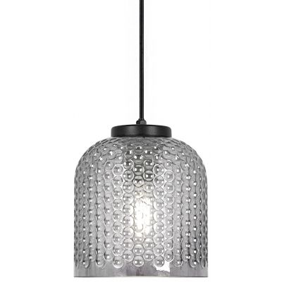 Kaja Inga lampa wisząca 1x15 W czarna-grafitowa K-5630