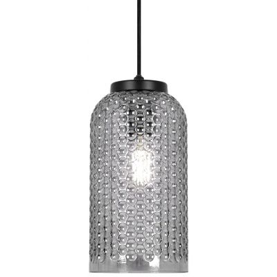 Kaja Inga lampa wisząca 1x15 W czarna-grafitowa K-5631