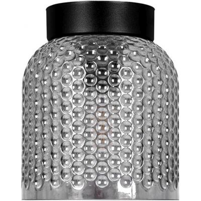 Kaja Inga lampa podsufitowa 1x15 W czarna-grafitowa K-5632