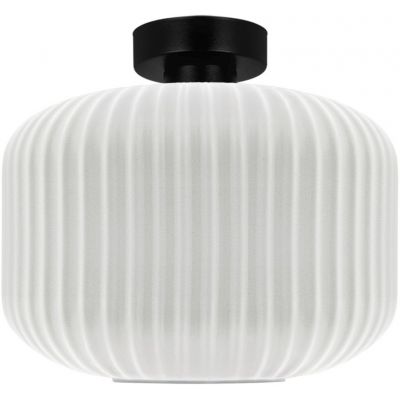 Kaja Sparta lampa podsufitowa 1x15 W biała-czarna K-5643