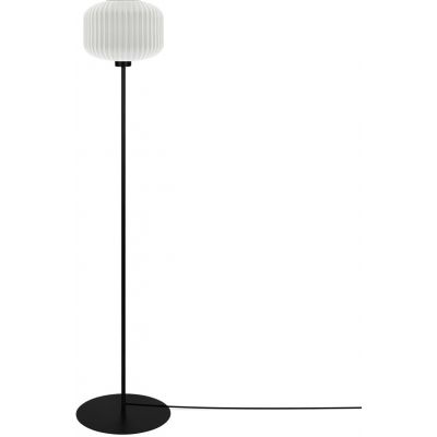 Kaja Sparta lampa stojąca 1x15 W biała-czarna K-5645