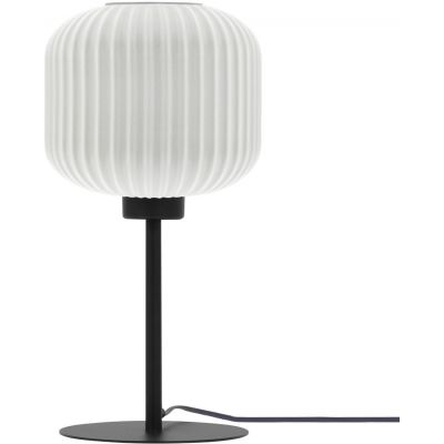 Kaja Sparta lampa stołowa 1x15 W biała-czarna K-5646