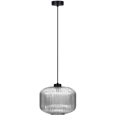 Kaja Campo lampa wisząca 1x15 W czarna-grafitowa K-5661