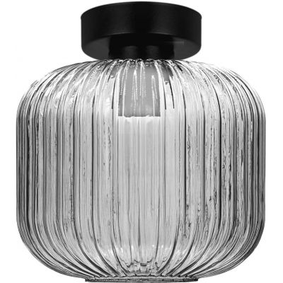 Kaja Campo lampa podsufitowa 1x15 W czarna-grafitowa K-5662