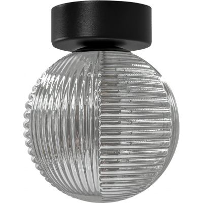Kaja Fado lampa podsufitowa 1x10 W czarna-grafitowa K-5691