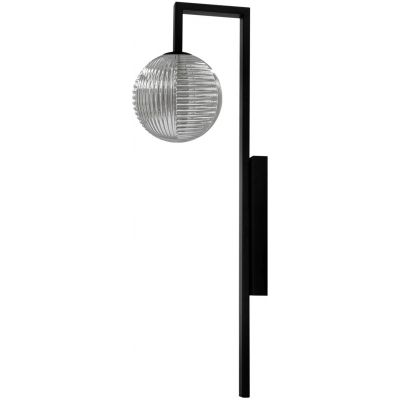 Kaja Tores kinkiet 1x10 W czarny-grafitowy K-5773