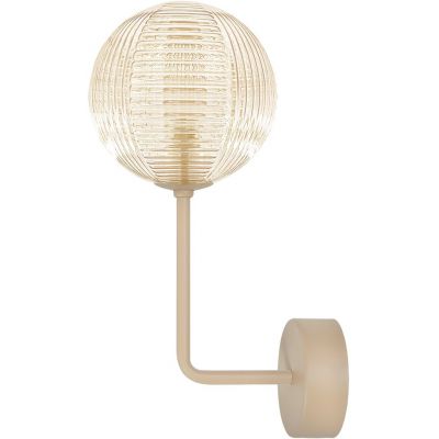 Kaja Jukon kinkiet 1x10 W bursztynowy-beżowy K-5715