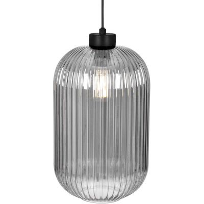 Kaja Silva lampa wisząca 1x15 W czarna-grafitowa K-5750