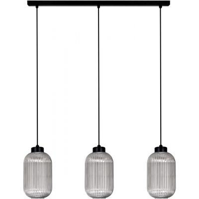 Kaja Silva lampa wisząca 3x15 W czarna-grafitowa K-5754