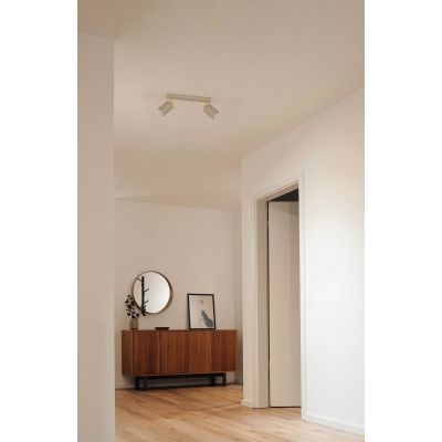Kaja Mati lampa podsufitowa 2x10 W złota-beżowa k-5821