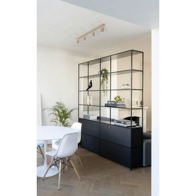 Kaja Mati lampa podsufitowa 4x10 W złota-beżowa K-5823