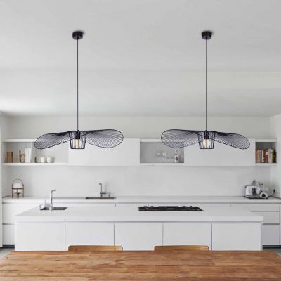 Kaja Kapelusz lampa wisząca 1x60W czarna KP-21MINICZARNY