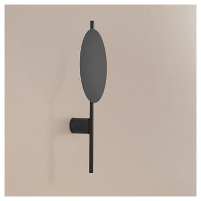 Kaja Rega kinkiet 1x10W LED czarny K-4637