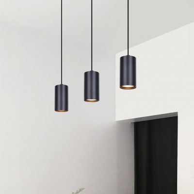 Kaja Puerto lampa wisząca 1x10W LED czarna K-4895