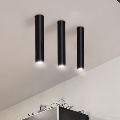 Kaja Mile Black lampa podsufitowa 1x10W LED czarna K-4406