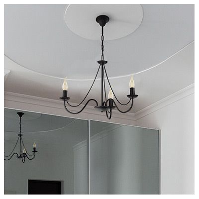 Kaja Bartez lampa wisząca 3x40W czarna K-3990