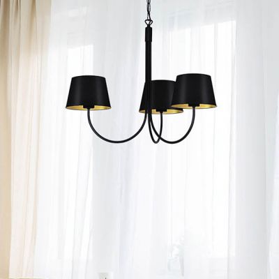 Kaja Sasto lampa wisząca 3x40W czarny/złoty K-4335