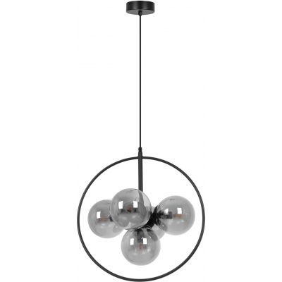 Kaja Neo lampa wisząca 5x10 W czarna-grafitowa K-3836