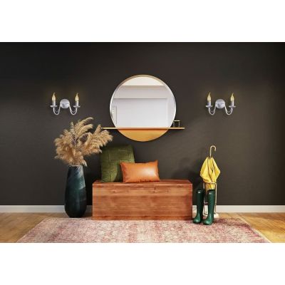 Kaja Bartez II kinkiet 1x40W biały K-3999